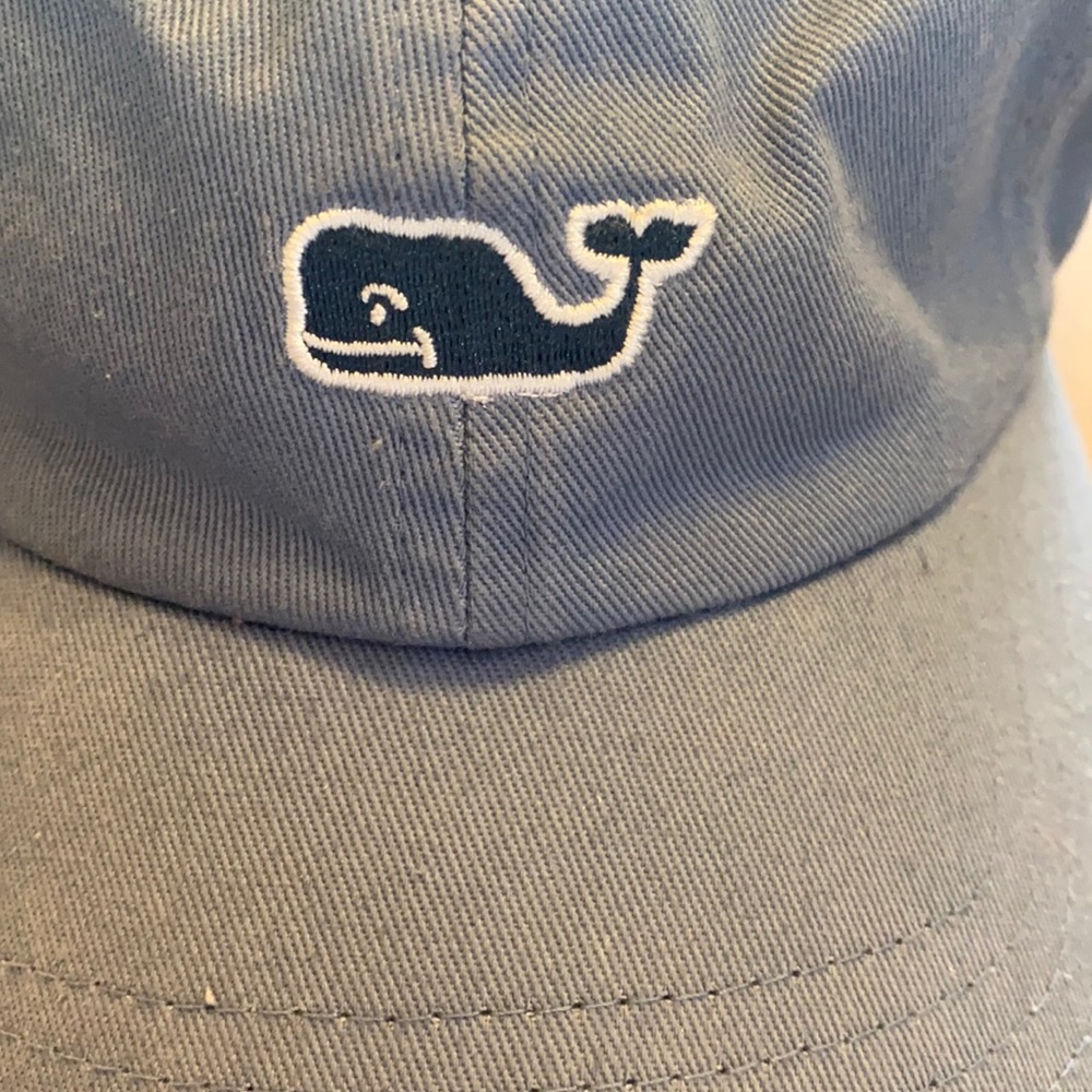 Dusty blue vineyard vines hat